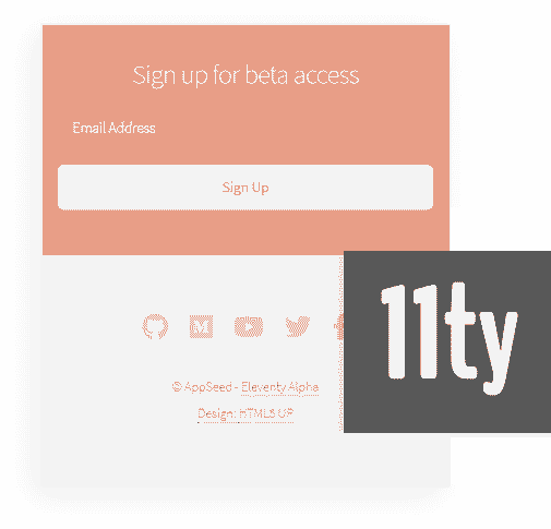 Eleventy Framework - The core used by 11ty Html5Up Alpha Web App.