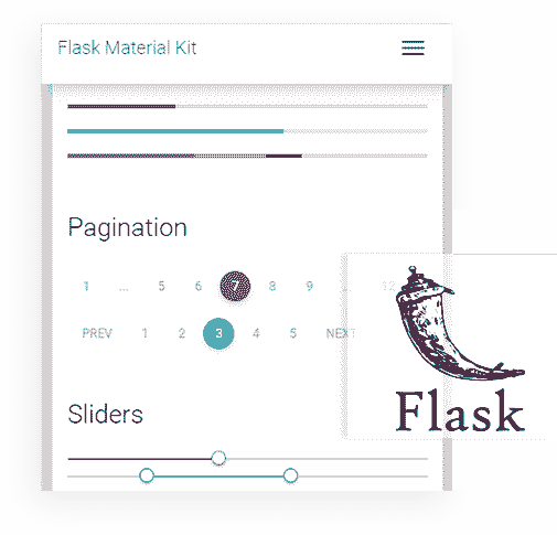 Flask Framework - The backend used by Pixel UI Kit Web App.