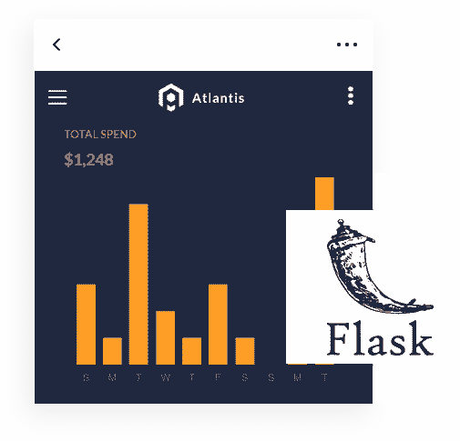 Flask Framework - The backend used by Atlantis Lite DARK Jinja Web App.